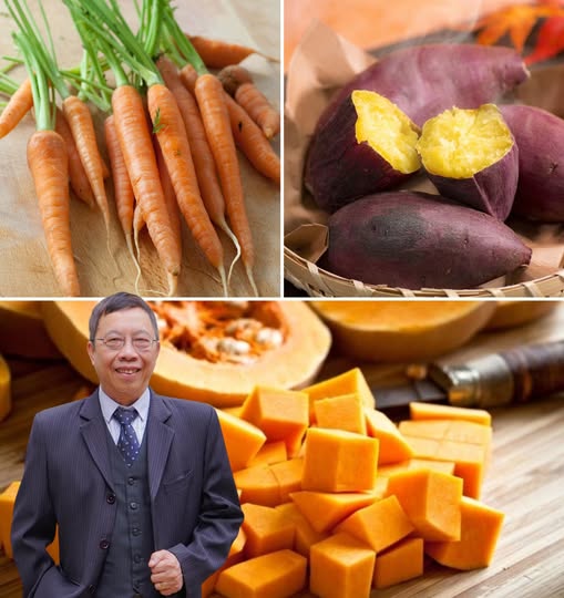 Cà rốt, khoai lang, bí đỏ – Bộ ba vàng tốt cho dạ dày