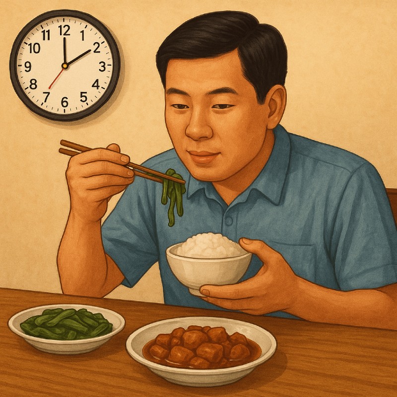 Ăn trưa quá giờ không chỉ đói bụng mà hao tổn khí huyết