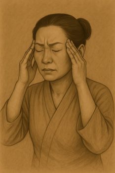 Bấm huyệt Thái Dương – Bí quyết xua tan đau đầu lúc trở trời