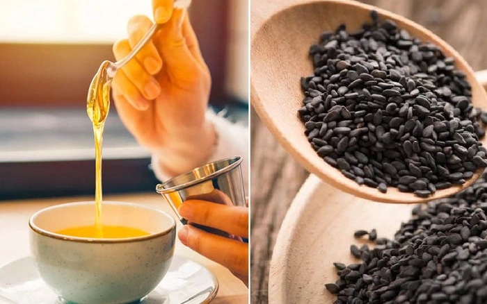 Sự kết hợp Mè đen – Mật ong: Giúp giảm đau nhức xương khớp