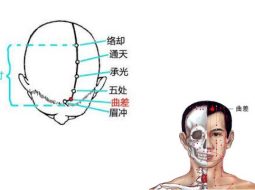 Huyệt Khúc Sai hỗ trợ giảm đau đầu nghẹt mũi rất hiệu quả