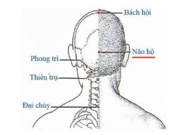 Huyệt Não Hộ giúp giảm các cơn đau đầu mất ngủ