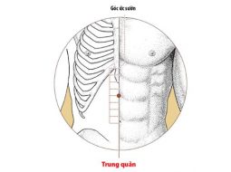 Huyệt Trung Quản hỗ trợ tốt các vấn đề về hệ tiêu hóa