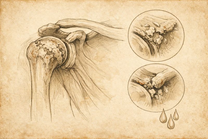 Khô khớp vai – dấu hiệu không thể coi thường