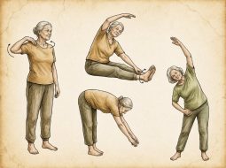 3 bài tập linh hoạt khớp tại nhà giúp giảm cứng gối, đau lưng