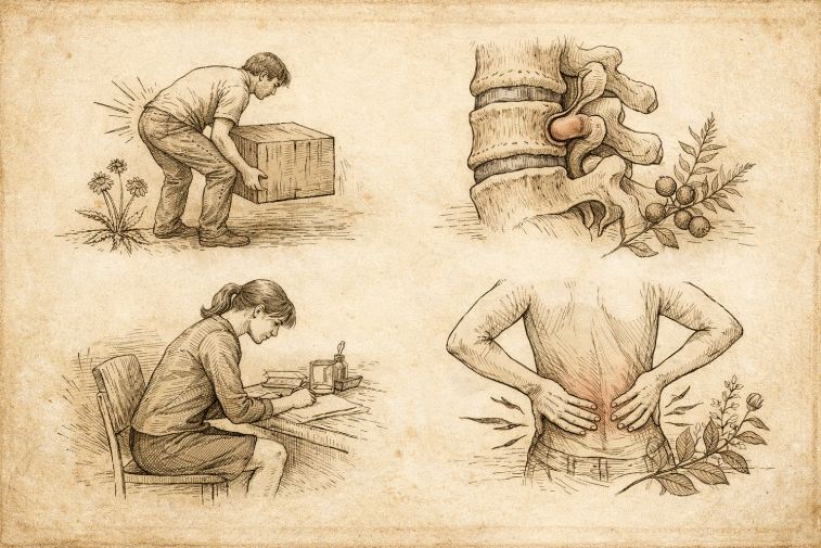 Các nguyên nhân đau lưng thường gặp ở bà con