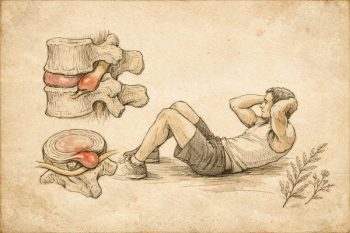 Thoát vị đĩa đệm có nên gập bụng không và lời dặn của Lão Tuấn về phép dưỡng thân