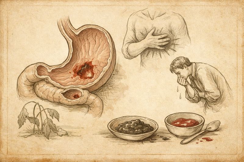 triệu chứng loét dạ dày tá tràng và lời dặn từ lão tuấn