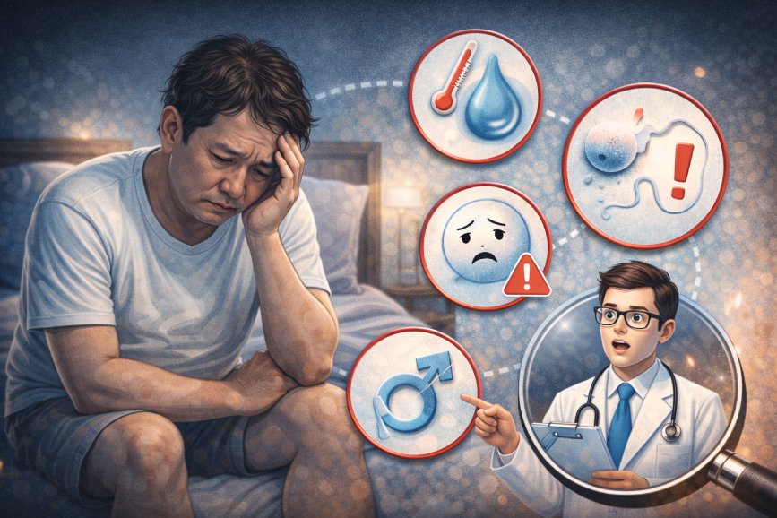 5 Dấu Hiệu Yếu Sinh Lý Nam: Đừng Để Thận Kiệt Anh Em Nhé!