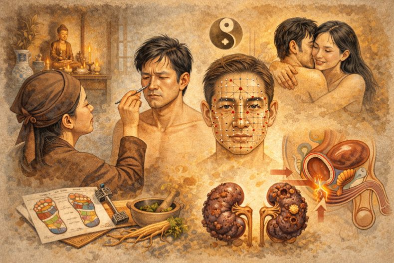 Diện chẩn chữa yếu sinh lý nam: Đánh thức bản lĩnh từ huyệt đạo