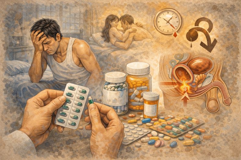 Điều trị xuất tinh sớm bằng thuốc tây: Lợi nhanh nhưng hại sâu?