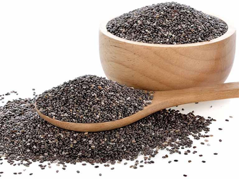 Hạt chia hỗ trợ tốt cho hệ tiêu hóa