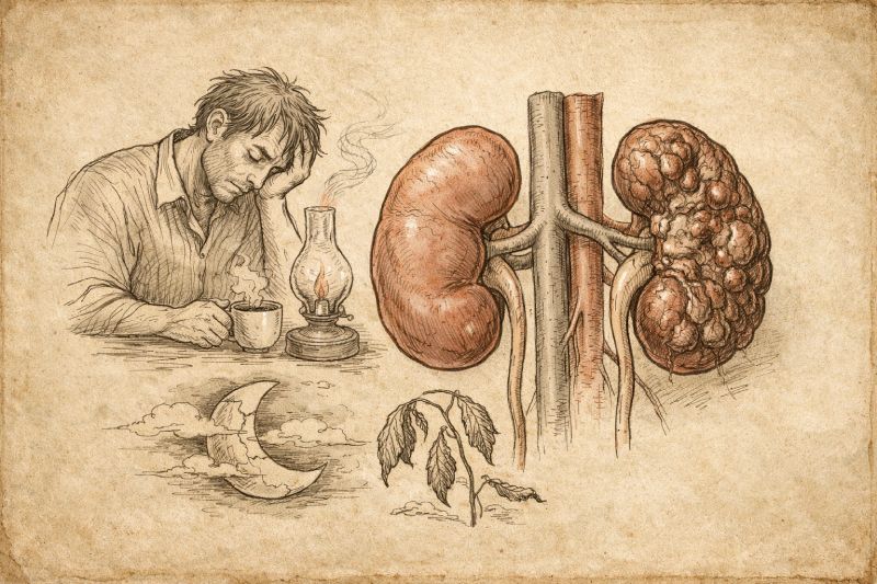 Hư tổn thận do thức khuya kéo dài: Lời cảnh báo cho Anh Em