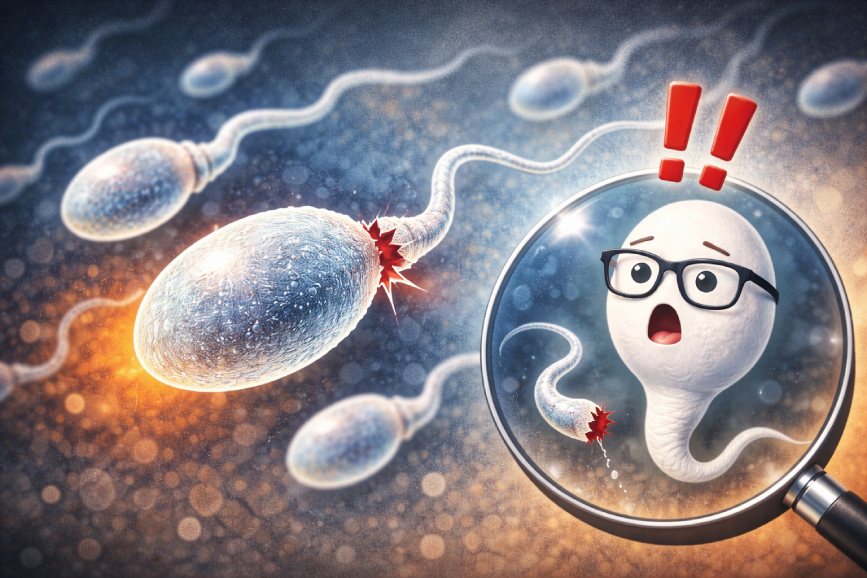 Tinh trùng đứt đuôi: Gốc rễ do đâu và cách khắc phục từ Lão Tuấn