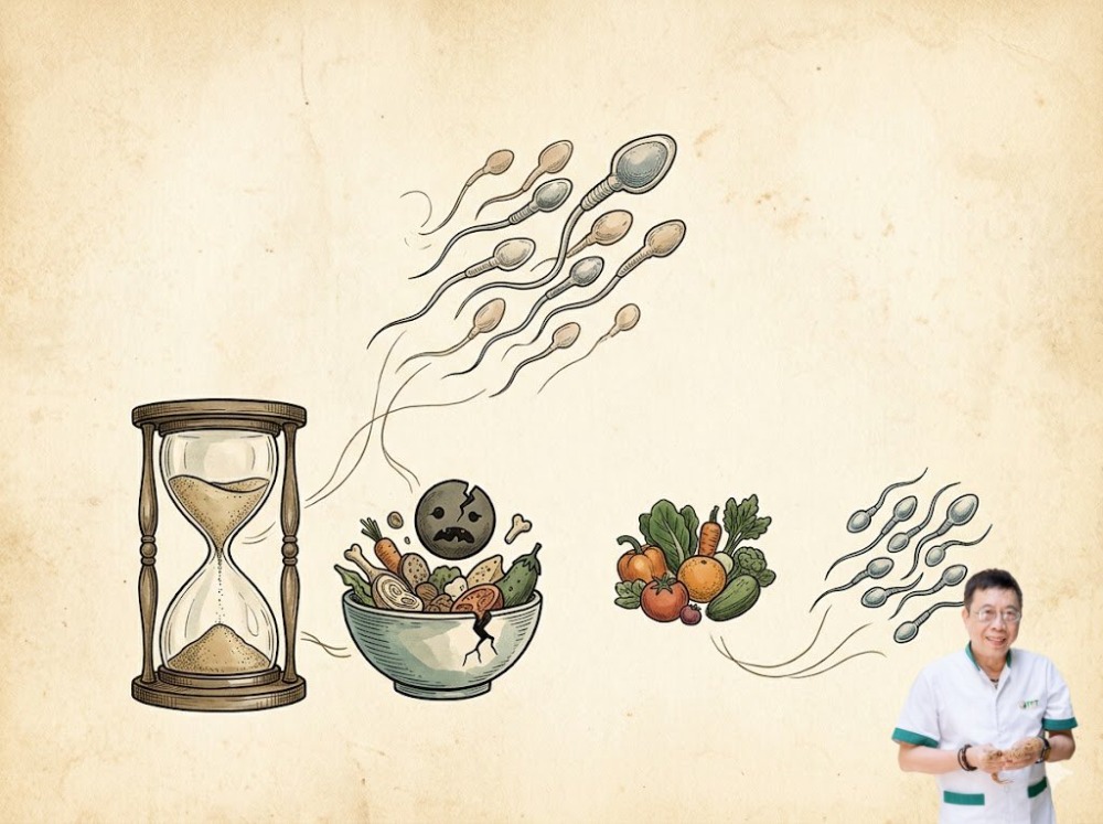 ăn uống thất thường và chất lượng tinh trùng