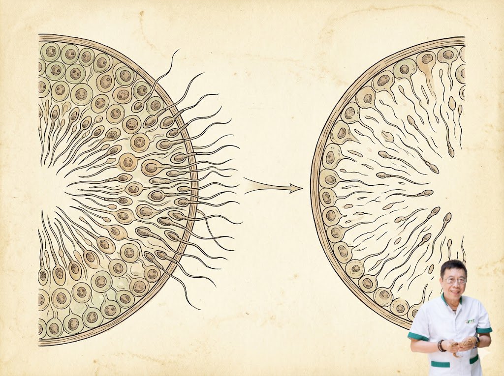 tuổi tác ảnh hưởng khả năng sinh tinh