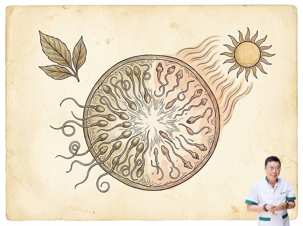 tinh trùng có bị ảnh hưởng khi trời nóng