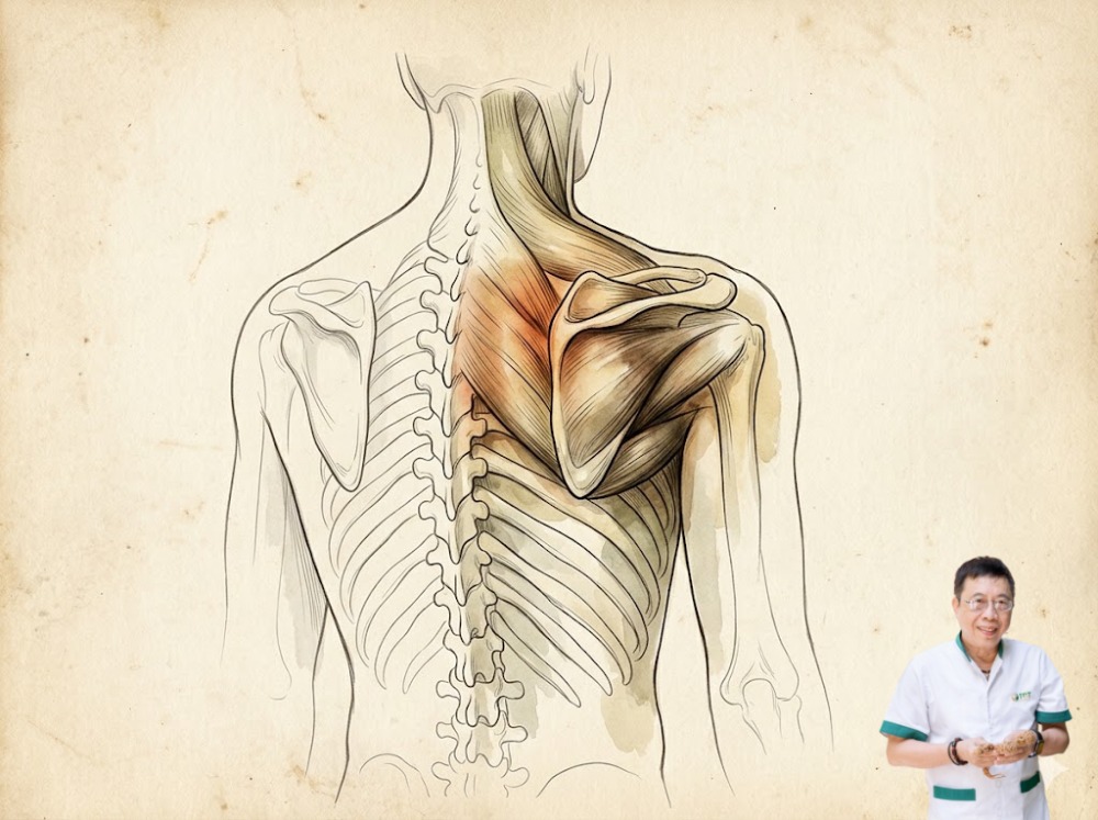 Lão vẫn hay dặn học trò và bà con rằng, cái đau là lời cảnh báo của cơ thể. Khi bị đau lưng bên phải