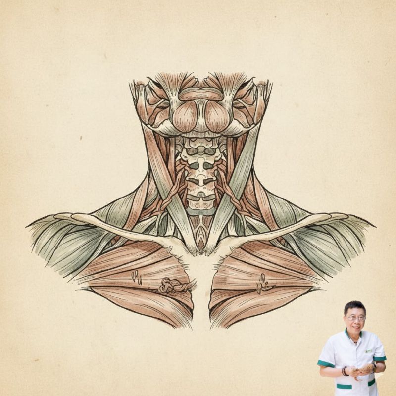 Căng cơ cổ vai gáy: Bí quyết xoa dịu đau cứng từ Lão Tuấn