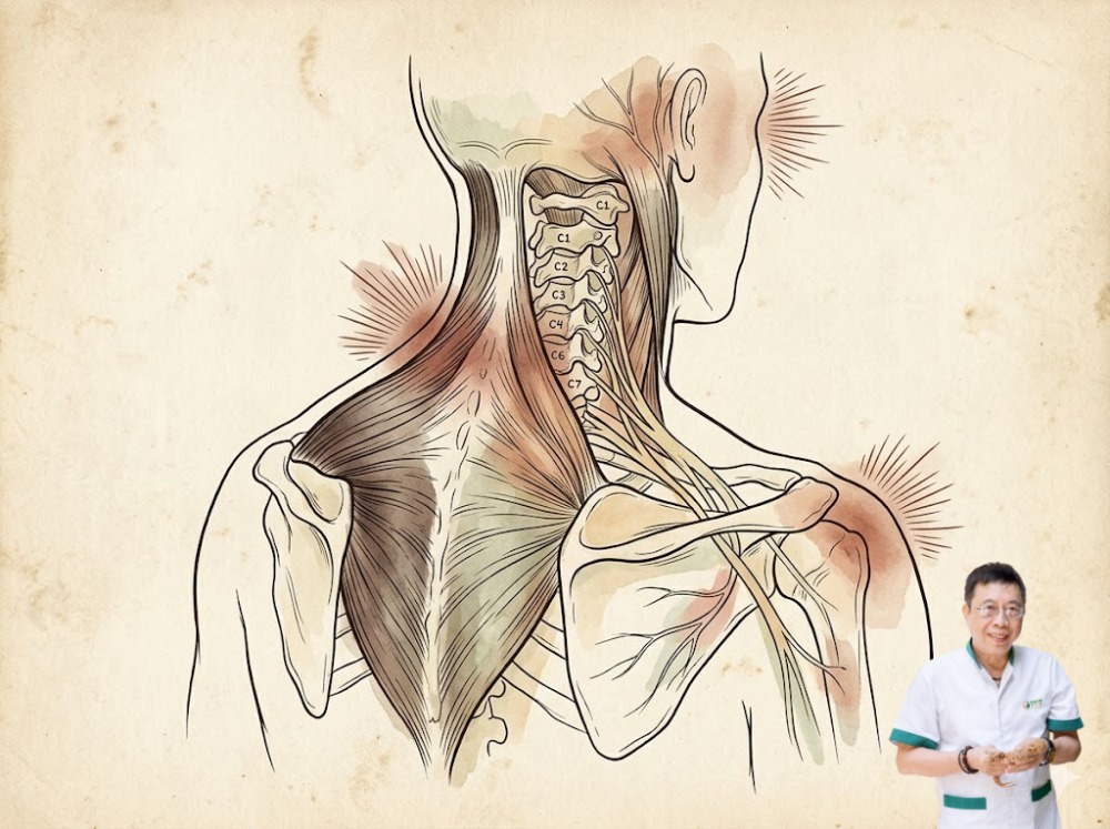 Lão dặn bà con, nếu cái đau nó cứ lặp đi lặp lại, bà con đừng có tự ý mua thuốc giảm đau về uống. Th
