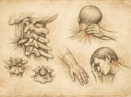 Lão mách nhận biết 5 dấu hiệu thoát vị đĩa đệm cột sống cổ