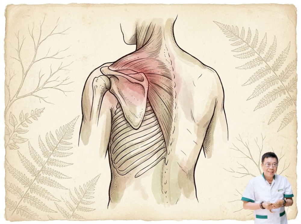 Trong y lý Đông y, vùng lưng trái liên quan mật thiết đến Tâm (tim). Nếu đau lưng bên trái phía trên