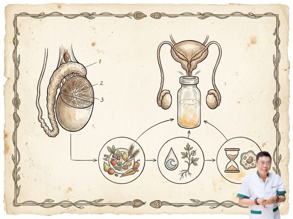 màu tinh dịch thay đổi do đâu