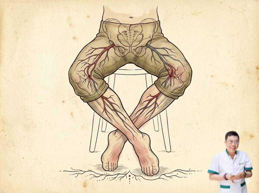 Bà con ơi, cơ thể mình tinh vi lắm. Một cái tê nhỏ ở đầu ngón chân trái có khi lại bắt nguồn từ sự t