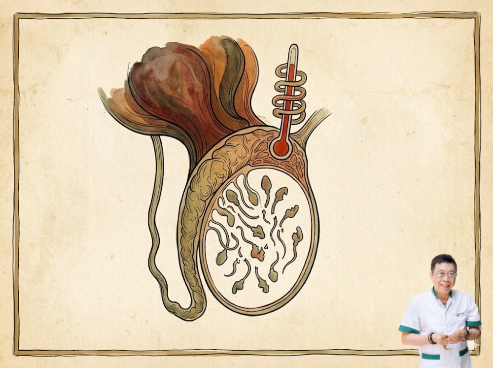 sốt cao có làm giảm tinh trùng