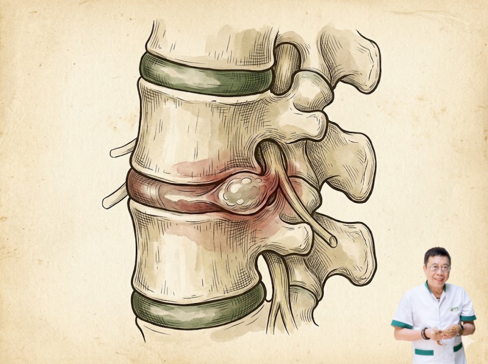 Thay đổi cấu trúc trục cột sống: Thoái hóa làm các đốt sống bị lệch, trượt hoặc mất đường cong sinh