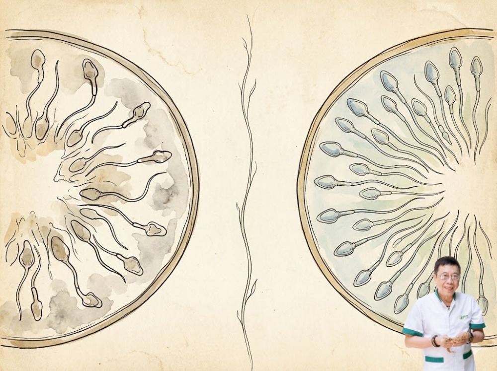 tinh trùng có bị ảnh hưởng khi giảm cân