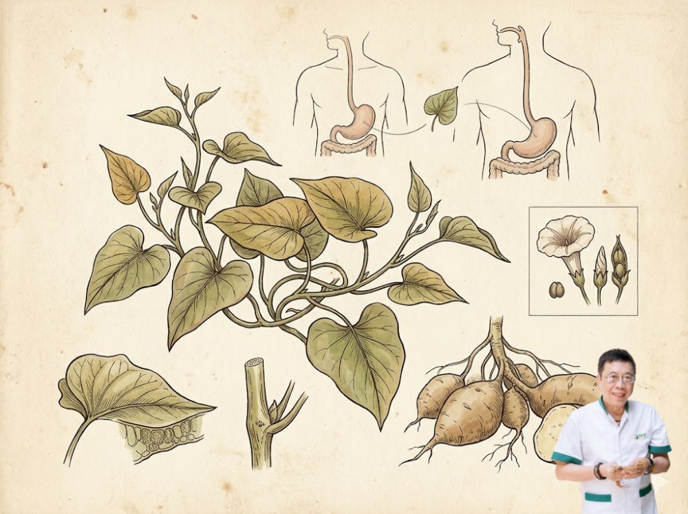 trào ngược dạ dày có ăn được rau lang không. từ khóa này thuộc nhóm ăn uống dưỡng sinh. nội dung tri