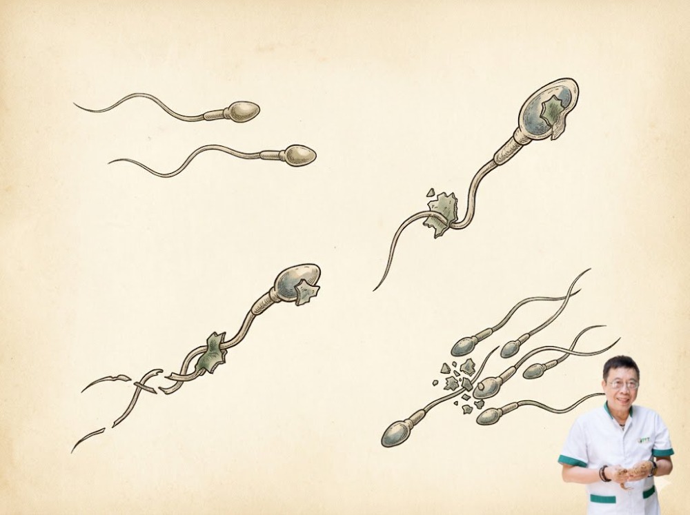 vi nhựa ảnh hưởng tinh trùng