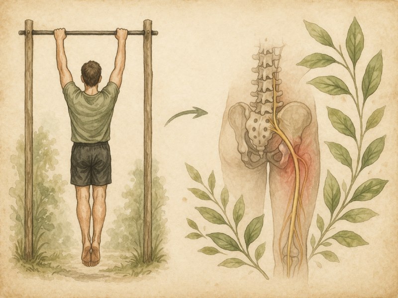 Tập xà đơn cải thiện đau thần kinh tọa giảm chèn ép thắt lưng
