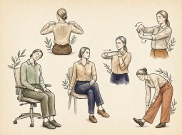5 Bài tập giãn cơ cho dân văn phòng giúp thông kinh lạc
