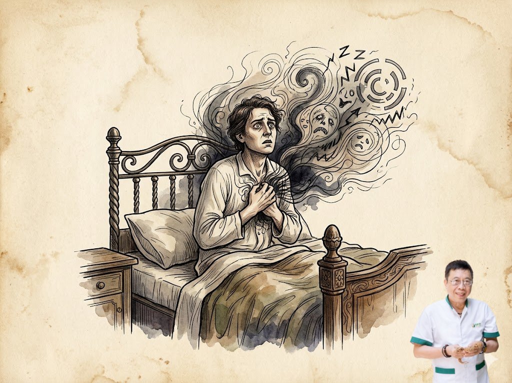Mất ngủ do hồi hộp lo âu