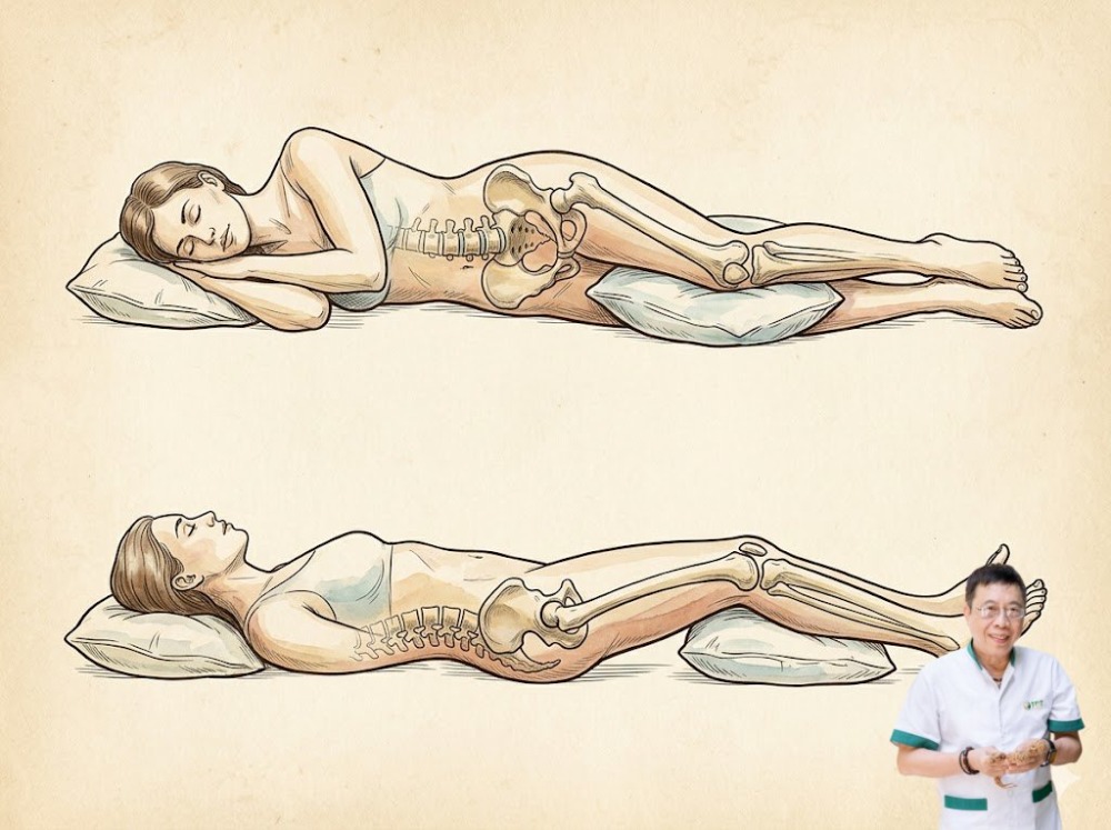 Cách ngủ giảm đau thần kinh tọa