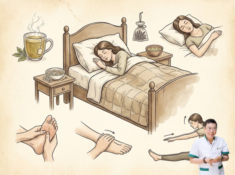 Cách ngủ ngon không cần thuốc