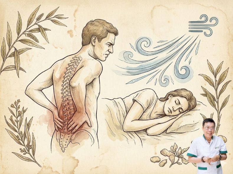 Đau lưng sau khi ngủ máy lạnh do đâu và cách khắc phục?