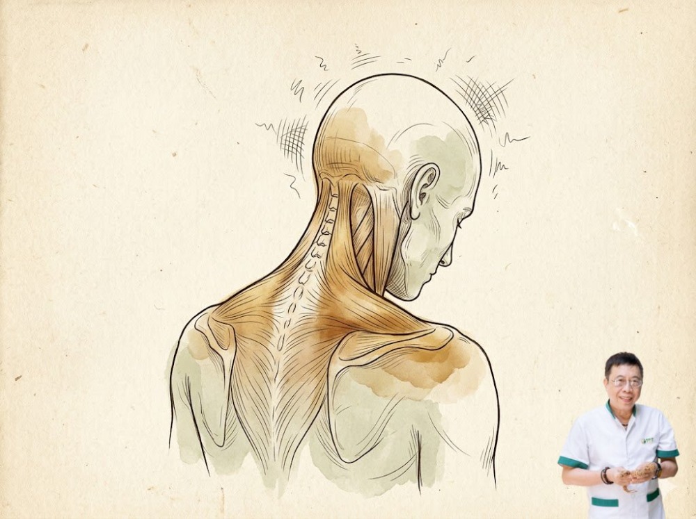 Đau mỏi vai gáy do stress