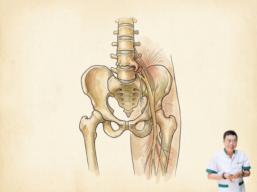 Gai cột sống có gây đau thần kinh tọa không