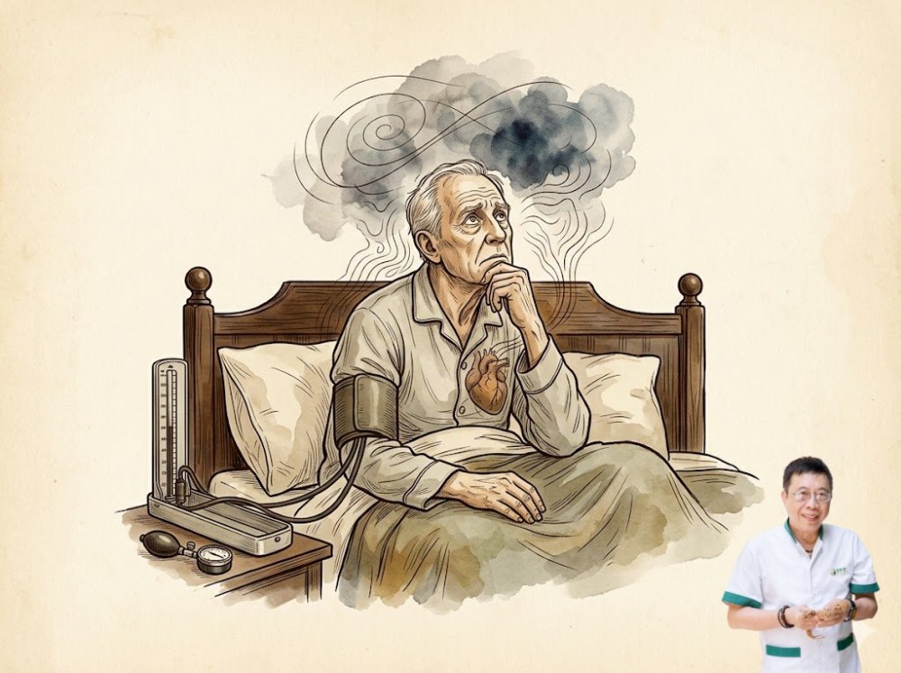 Khó ngủ ở người cao huyết áp