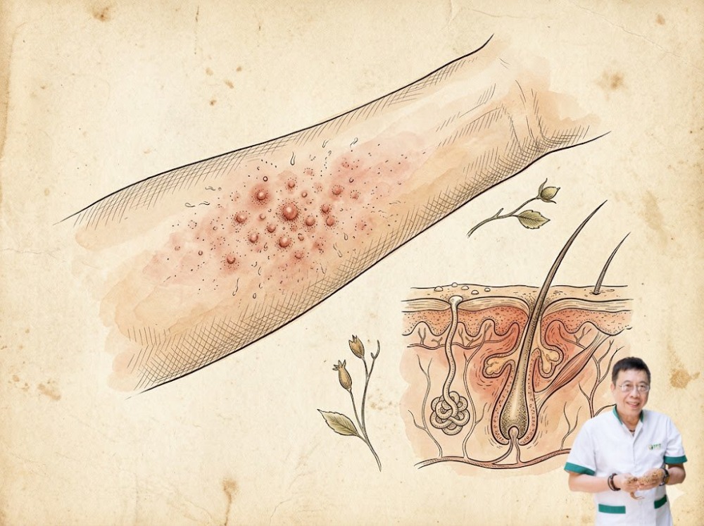 Mề đay cholinergic là gì