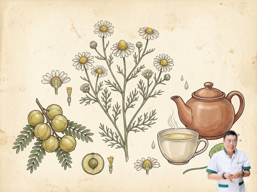 Mề đay nên uống nước gì