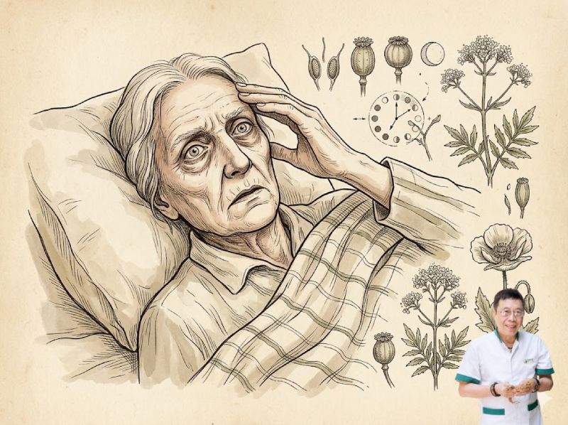 Người già mất ngủ kéo dài ảnh hưởng cơ thể không hề nhỏ