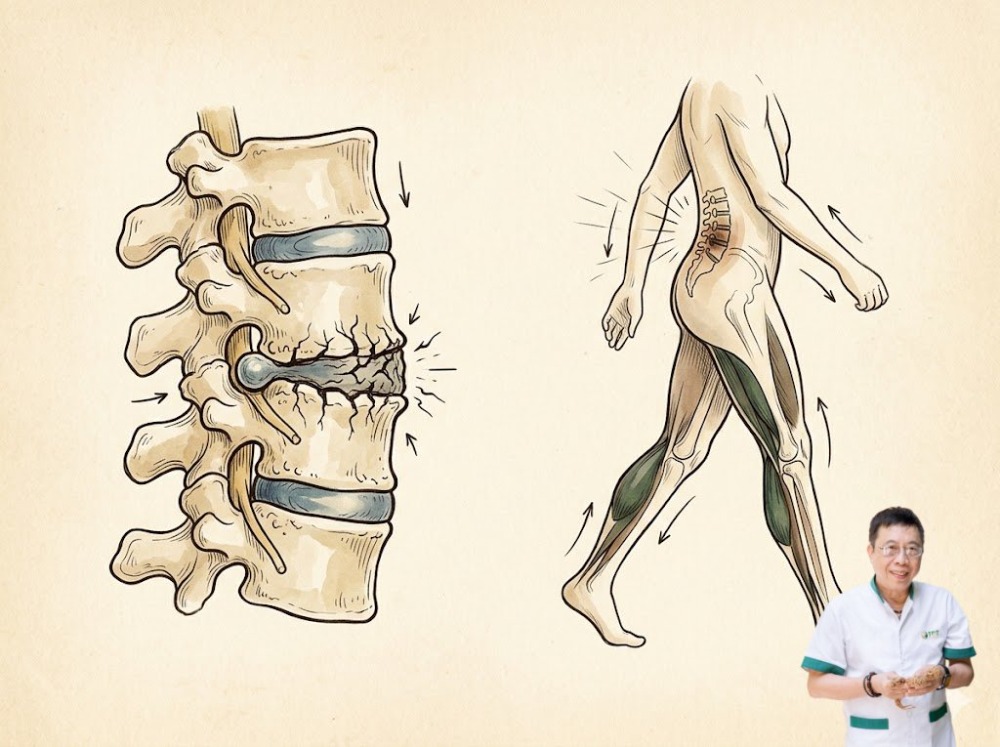 Thoái hóa đĩa đệm có nên đi bộ không Thoái hóa đĩa đệm có nên đi bộ không