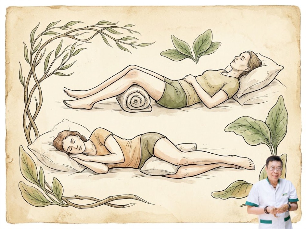 Thoái hóa khớp gối nên ngủ tư thế nào