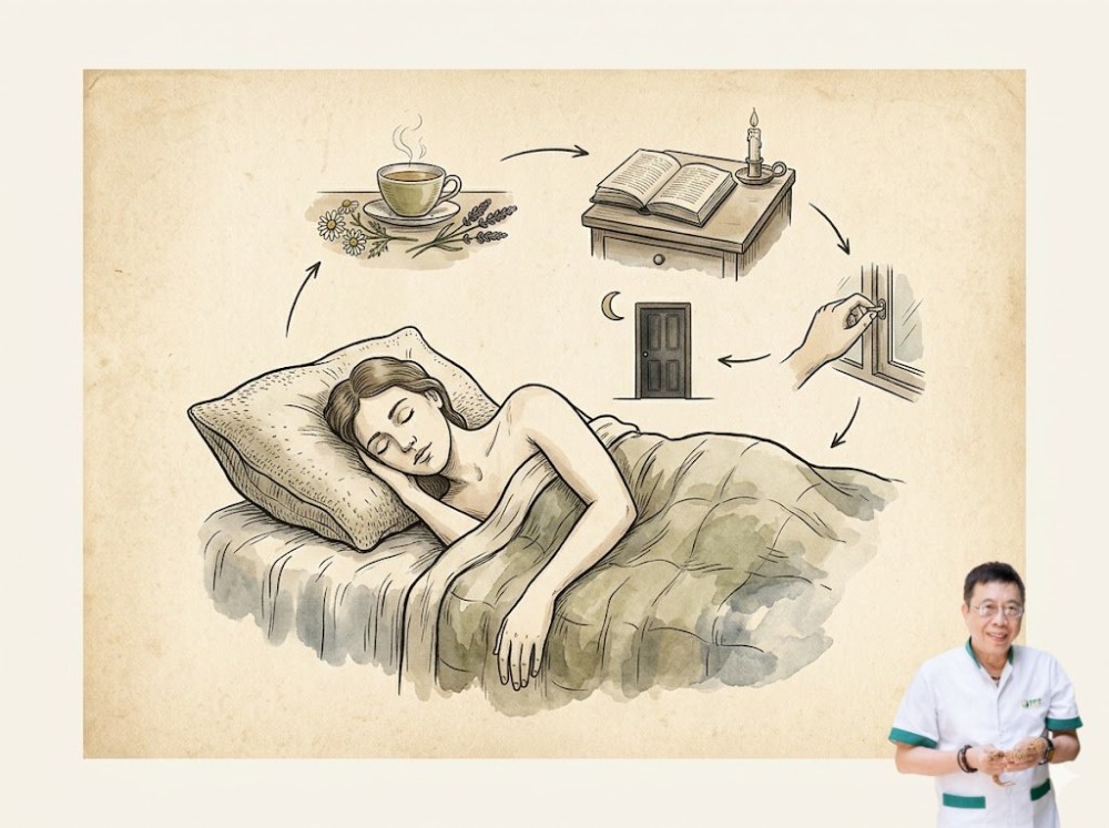 Thói quen trước khi ngủ giúp ngủ sâu