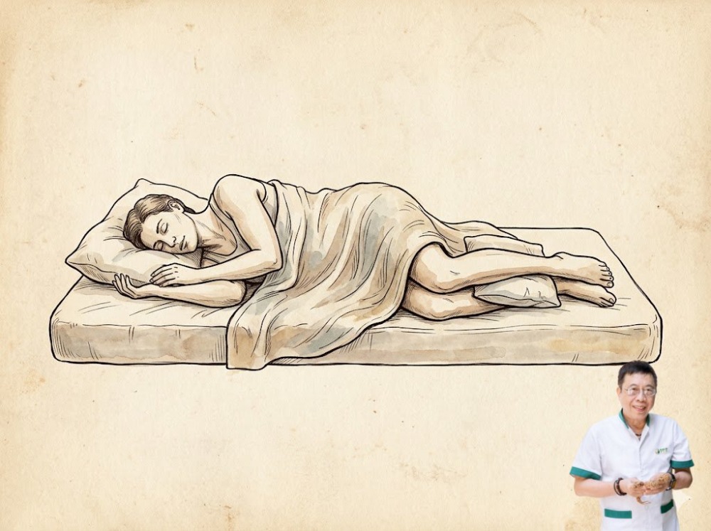 Tư thế ngủ giúp ngủ sâu giấc