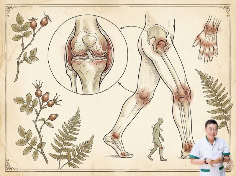 Viêm đa khớp có ảnh hưởng đi lại không? Mức độ ngày càng tăng